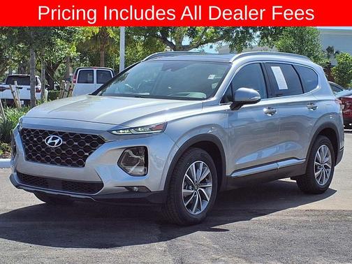 Shimmering Silver Pearl 2020 Hyundai SANTA FE Limited 2.4