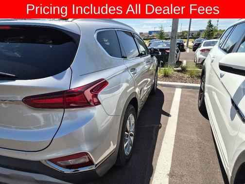 Shimmering Silver Pearl 2020 Hyundai SANTA FE Limited 2.4