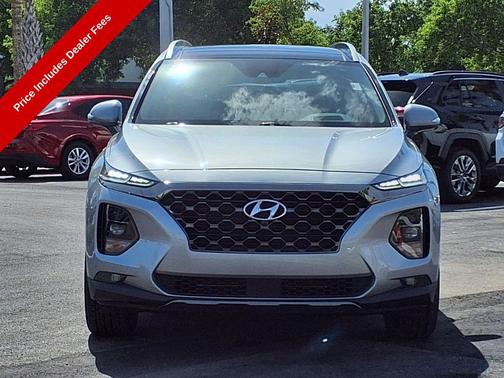 Shimmering Silver Pearl 2020 Hyundai SANTA FE Limited 2.4