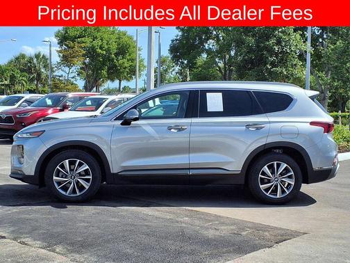 Shimmering Silver Pearl 2020 Hyundai SANTA FE Limited 2.4