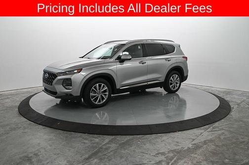 Shimmering Silver Pearl 2020 Hyundai SANTA FE Limited 2.4