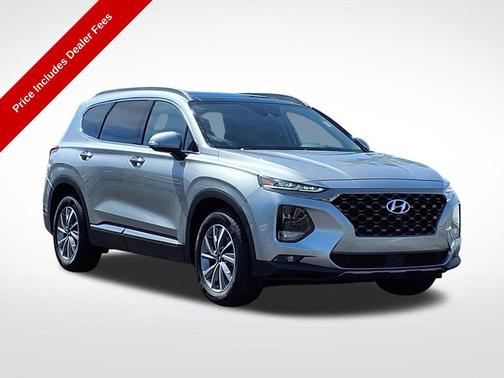 Shimmering Silver Pearl 2020 Hyundai SANTA FE Limited 2.4