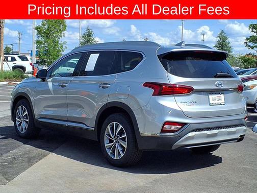 Shimmering Silver Pearl 2020 Hyundai SANTA FE Limited 2.4