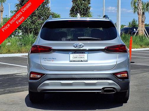 Shimmering Silver Pearl 2020 Hyundai SANTA FE Limited 2.4