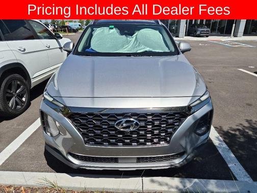Shimmering Silver Pearl 2020 Hyundai SANTA FE Limited 2.4