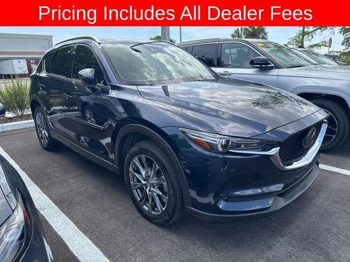 Deep Crystal Blue Mica 2019 Mazda CX-5 Signature