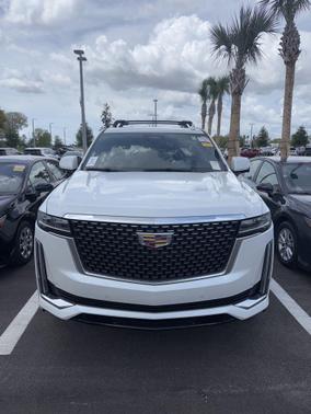 Crystal White Tricoat 2023 Cadillac Escalade Premium Luxury