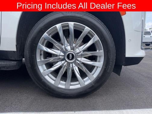 Crystal White Tricoat 2023 Cadillac Escalade Premium Luxury