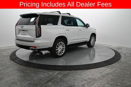 Crystal White Tricoat 2023 Cadillac Escalade Premium Luxury