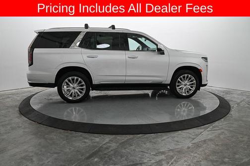 Crystal White Tricoat 2023 Cadillac Escalade Premium Luxury