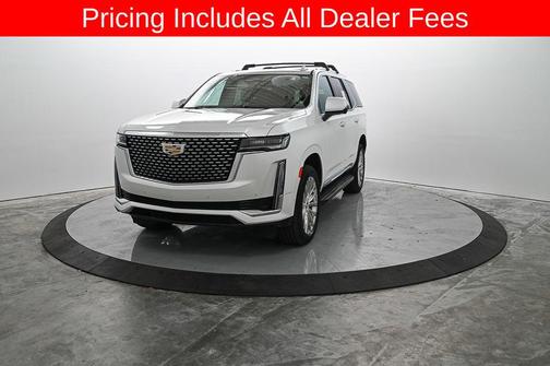 Crystal White Tricoat 2023 Cadillac Escalade Premium Luxury