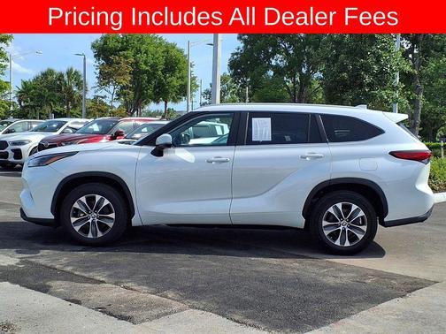 Wind Chill Pearl 2023 Toyota Highlander XLE