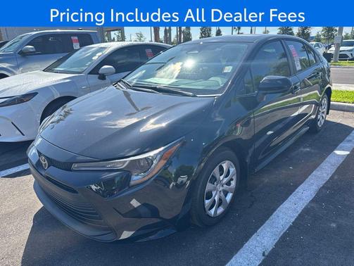 Midnight Black Metallic 2026 Toyota Corolla LE