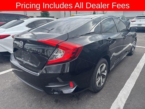 Crystal Black Pearl 2016 Honda Civic LX