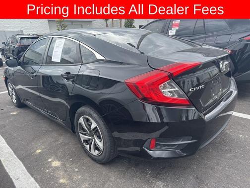 Crystal Black Pearl 2016 Honda Civic LX