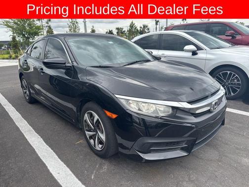 Crystal Black Pearl 2016 Honda Civic LX