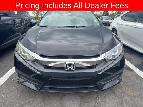 Crystal Black Pearl 2016 Honda Civic LX