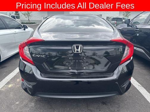 Crystal Black Pearl 2016 Honda Civic LX