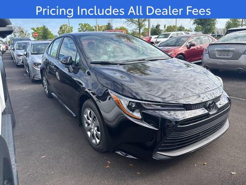 Midnight Black Metallic 2026 Toyota Corolla LE