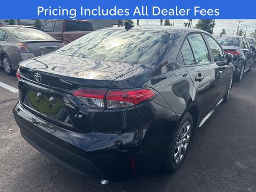 Midnight Black Metallic 2026 Toyota Corolla LE