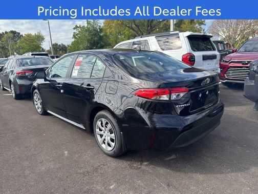 Midnight Black Metallic 2026 Toyota Corolla LE