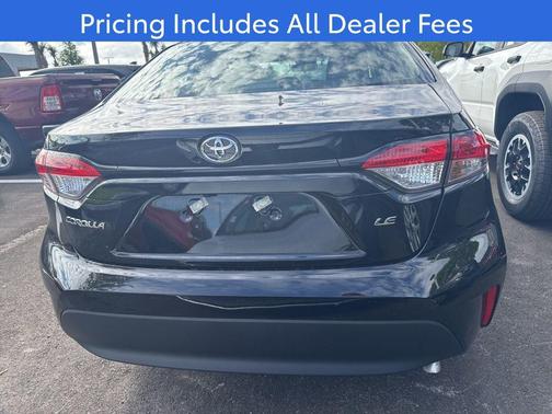 Midnight Black Metallic 2026 Toyota Corolla LE