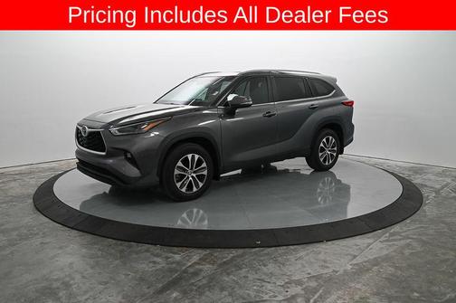 Magnetic Gray Metallic 2023 Toyota Highlander XLE