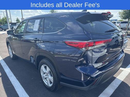 Blueprint 2023 Toyota Highlander LE