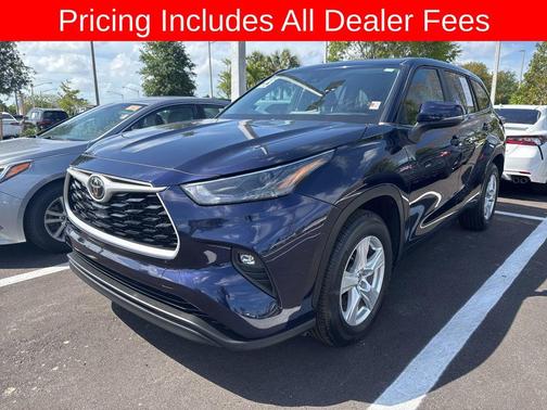 Blueprint 2023 Toyota Highlander LE