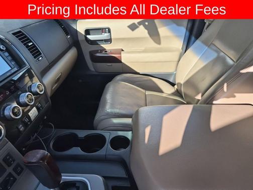 Blizzard Pearl 2015 Toyota Sequoia Platinum