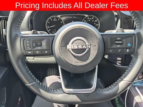 Pearl White Tricoat 2024 Nissan Pathfinder SV FWD