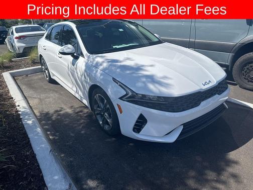 Glacial White Pearl 2023 Kia K5 EX