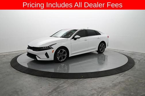 Glacial White Pearl 2023 Kia K5 EX