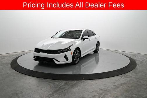 Glacial White Pearl 2023 Kia K5 EX
