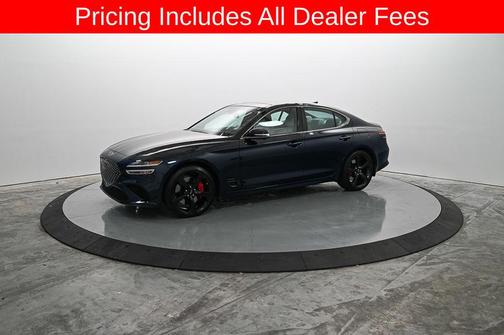 Capri Blue 2026 Genesis G70 3.3T RWD Sport Prestige