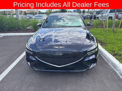 Capri Blue 2026 Genesis G70 3.3T RWD Sport Prestige