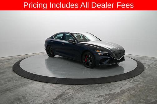 Capri Blue 2026 Genesis G70 3.3T RWD Sport Prestige