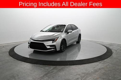 Classic Silver Metallic 2025 Toyota Corolla SE