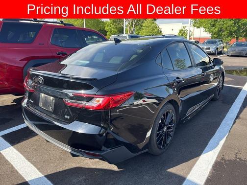 Midnight Black Metallic 2025 Toyota Camry SE