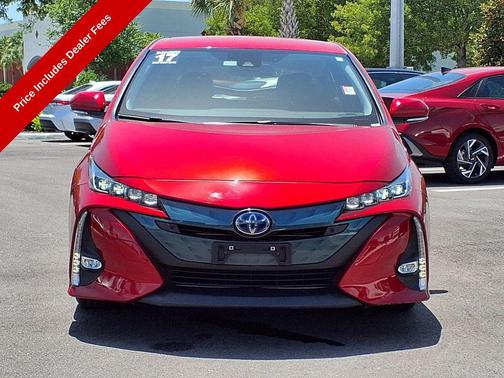 Hypersonic Red 2017 Toyota Prius Prime Advanced