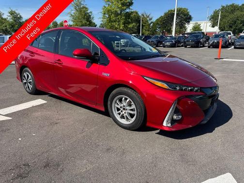Hypersonic Red 2017 Toyota Prius Prime Advanced