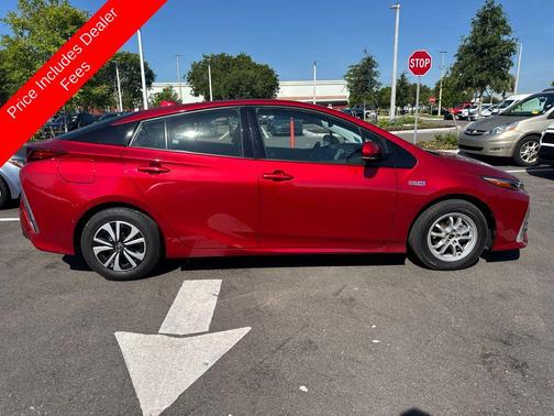 Hypersonic Red 2017 Toyota Prius Prime Advanced
