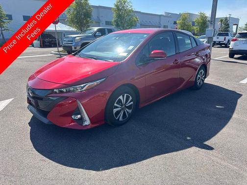 Hypersonic Red 2017 Toyota Prius Prime Advanced