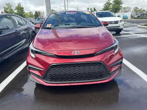 Ruby Flare Pearl 2024 Toyota Corolla SE
