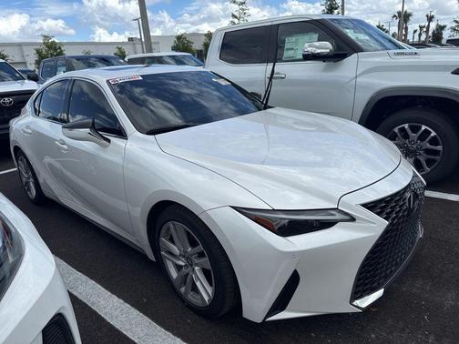 Eminent White Pearl 2025 Lexus IS 300 Base