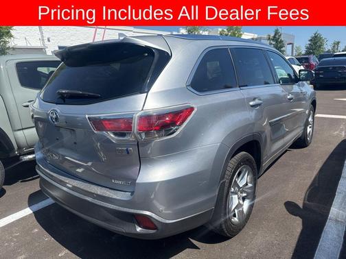 Silver Sky Metallic 2015 Toyota Highlander Hybrid Limited