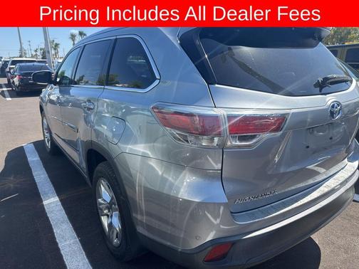 Silver Sky Metallic 2015 Toyota Highlander Hybrid Limited