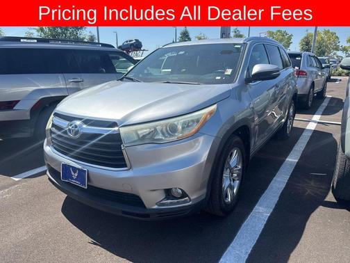 Silver Sky Metallic 2015 Toyota Highlander Hybrid Limited