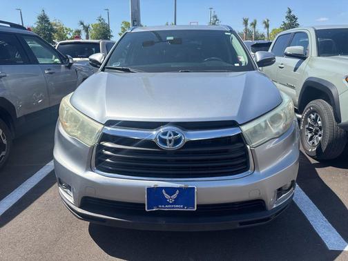 Silver Sky Metallic 2015 Toyota Highlander Hybrid Limited