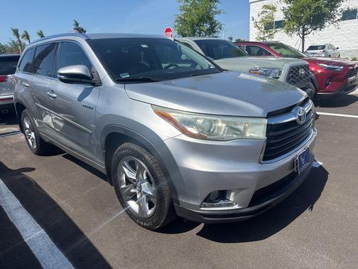 Silver Sky Metallic 2015 Toyota Highlander Hybrid Limited